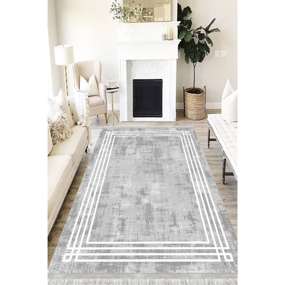 MOTTO HALI Modern Eko Punto Kaymaz Tabanlı Yıkanabilir Antibakteriyel Dijital Baskı Modern Halı Yolluk 100 x 400 Beden Kilim Fiyatı