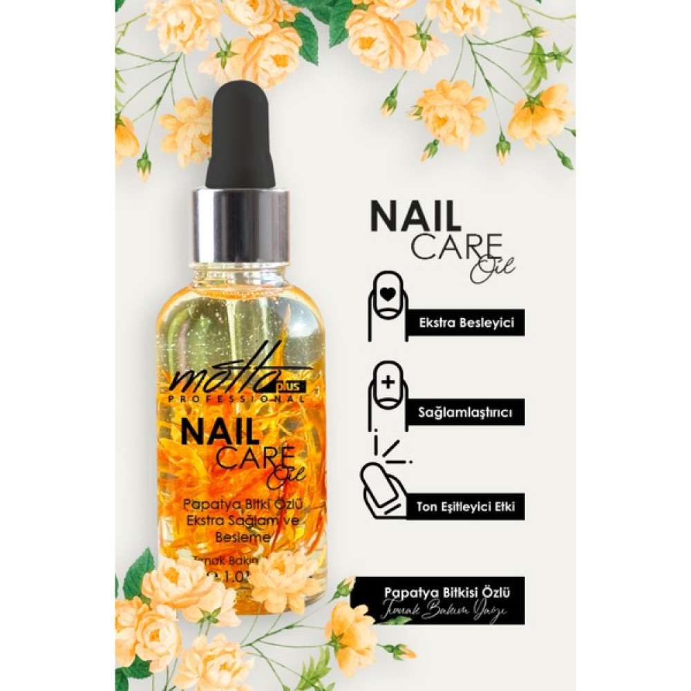 Motto Plus Professional Motto Plus Professionalpapatya Özlü Güçlendirici Tırnak Bakım Yağı 30ML Tırnak Bakımı Fiyatı