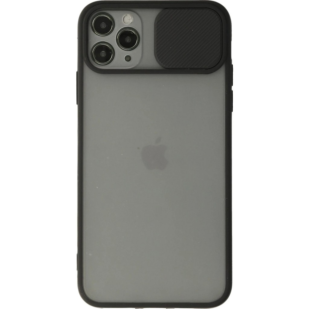 Motto Ticaret Mey Ithalat® iPhone 11 Pro Max Kılıf Palm Buzlu Kamera Sürgülü Silikon - Siyah - 1 GB Diğer Fiyatı
