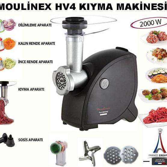 Moulinex HV4 1000 W 1 kg/dakika 3 Diskli Kıyma Makinesi