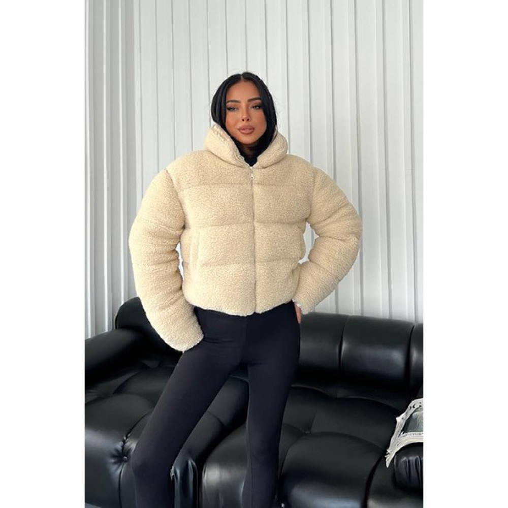 Mountain Collection Peluş Şişme Mont Bayan Mont Fiyatı