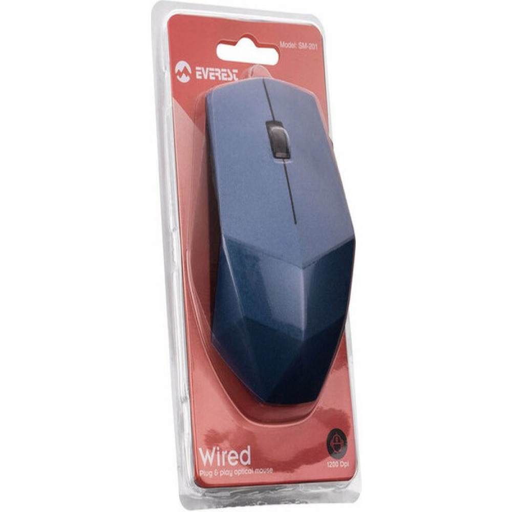 Mouse Optik Kablolu Mavi 1200DPI SM-201-ERPİLSAN Oto Boyaları Fiyatı