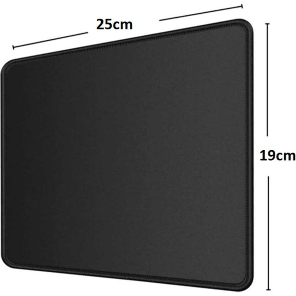 Mousepad 19X25 cm Kaymaz Mause Pad Siyah Mouse Pad Fiyatı
