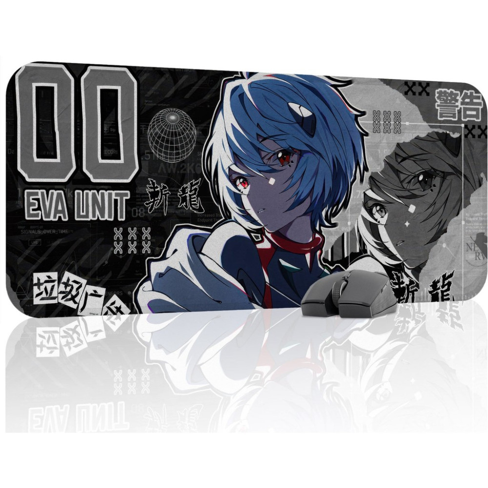 mousepad bastir Neon Genesis Evangelion Kaymaz Dikişli Kauçuk Oyuncu Mousepad V3 - 70X30 Xl Gaming Mouse Pad Fare Altlığı Mouse Pad Fiyatı