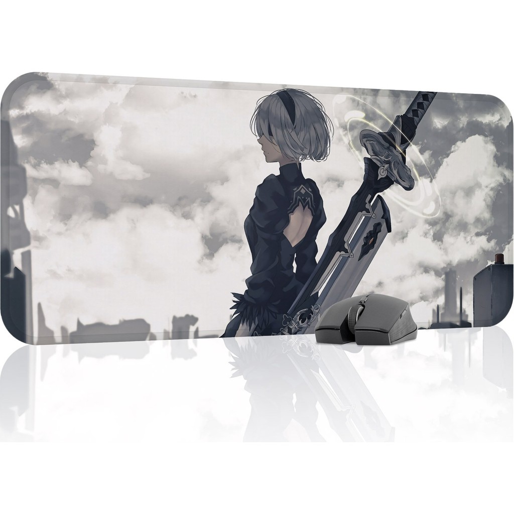 mousepad bastir Nier: Automata Kaymaz Dikişli Kauçuk Oyuncu Mousepad V1 - 70X30 Xl Gaming Mouse Pad Fare Altlığı Oyuncu Mouse Pad Fiyatı