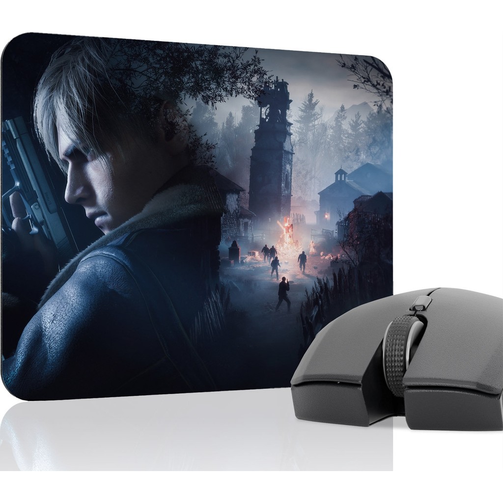 mousepad bastir Resident Evil Kaymaz Dikişli Kauçuk Oyuncu Mousepad V1 - 22X18 Gaming Mouse Pad Fare Altlığı Oyuncu Mouse Pad Fiyatı