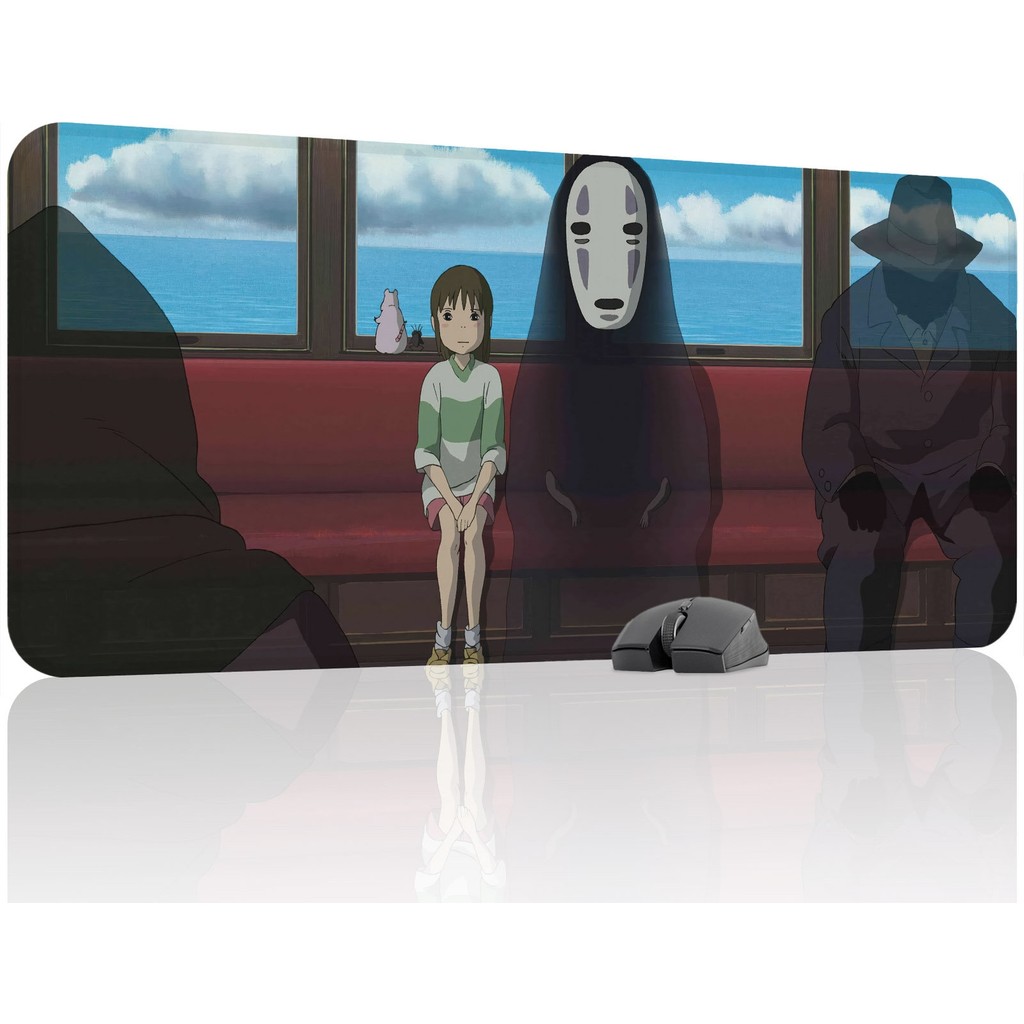 mousepad bastir Spirited Away Kaymaz Dikişli Kauçuk Oyuncu Mousepad V4 - 90X40 Xxl Gaming Mouse Pad Fare Altlığı Oyuncu Mouse Pad Fiyatı