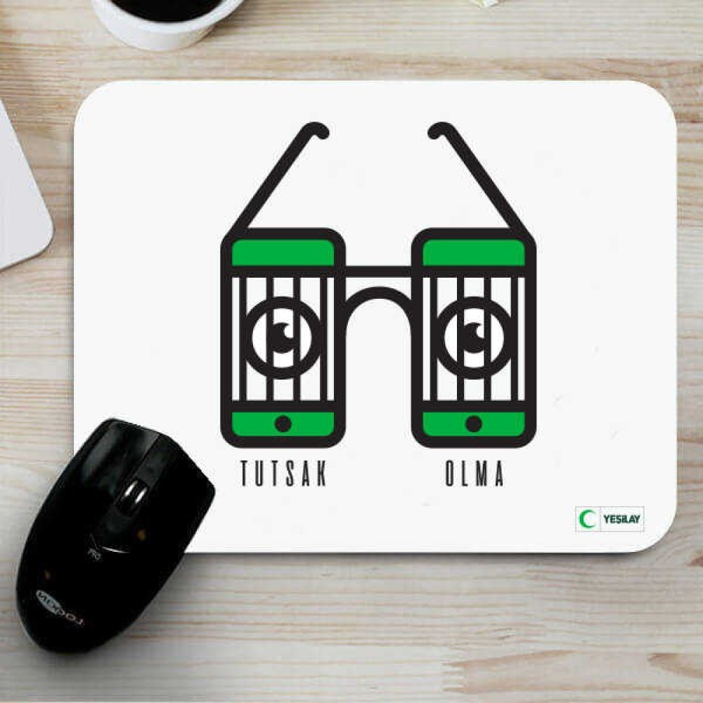 Mousepad - Tutsak Olma Teknoloji Bağımlılığı 4 - Renkli Oto Boyaları Fiyatı