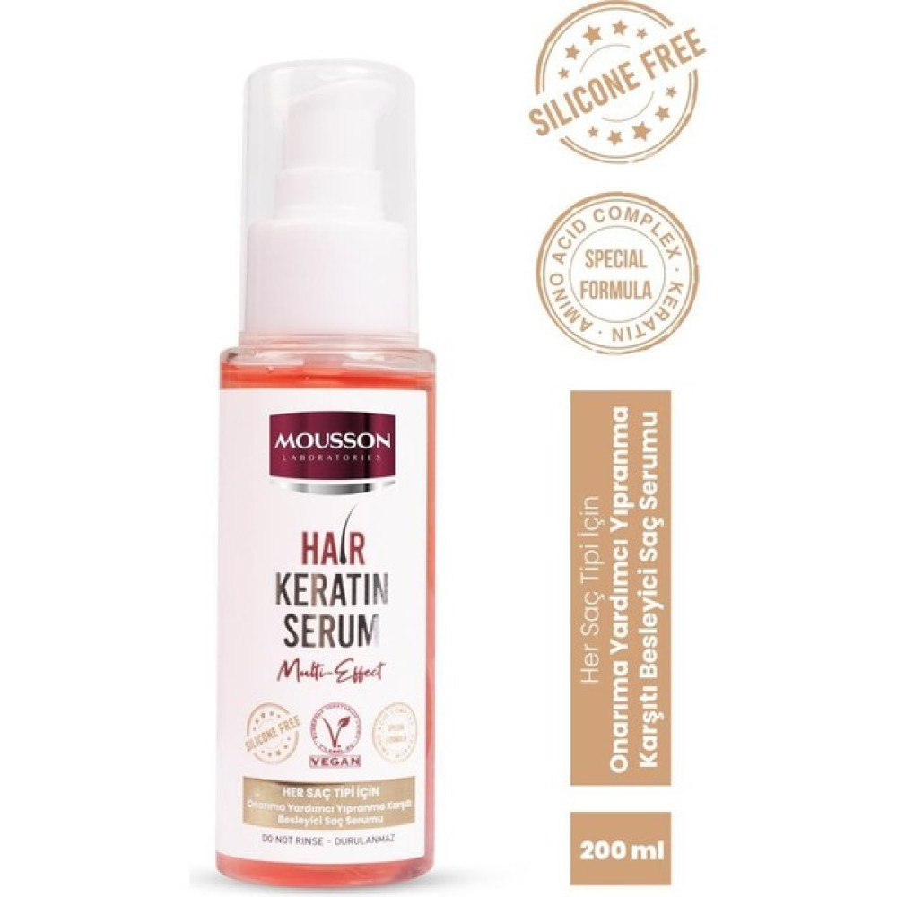 Mousson Laboratories Multi Effect Silikonsuz Saç Serumu - 1 Saç Bakım Maskeleri & Serumlar & Spreyler Fiyatı