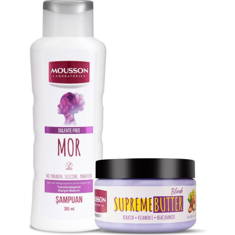 Mousson Mor Şampuan & Supreme Butter Blonde 2'li Set Oto Boyaları Fiyatı