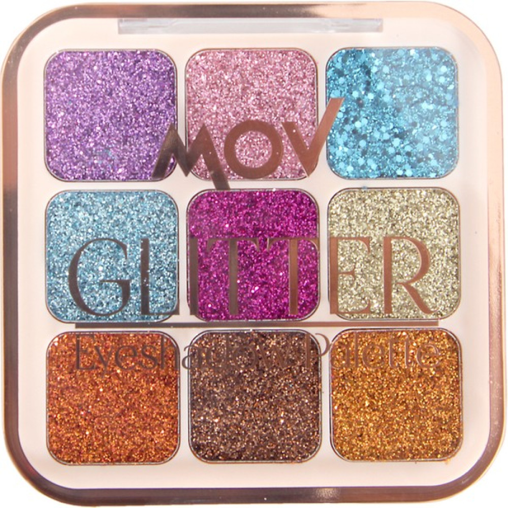 Mov Glitter 9'Lu Glitter Far Paleti No:01 - KARIŞIK Göz Farı Fiyatı