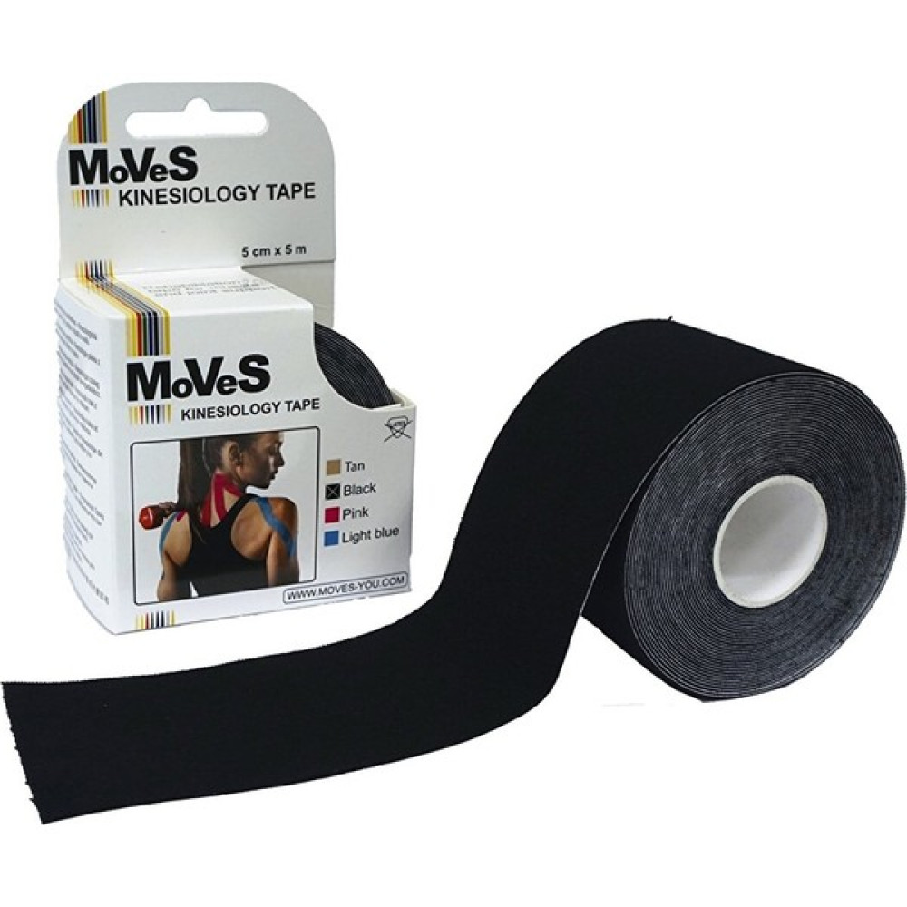 Moves Kinezyo Tape,siyah Renk,kas Sporcu Bandı Diğer Spor Ürünleri Fiyatı