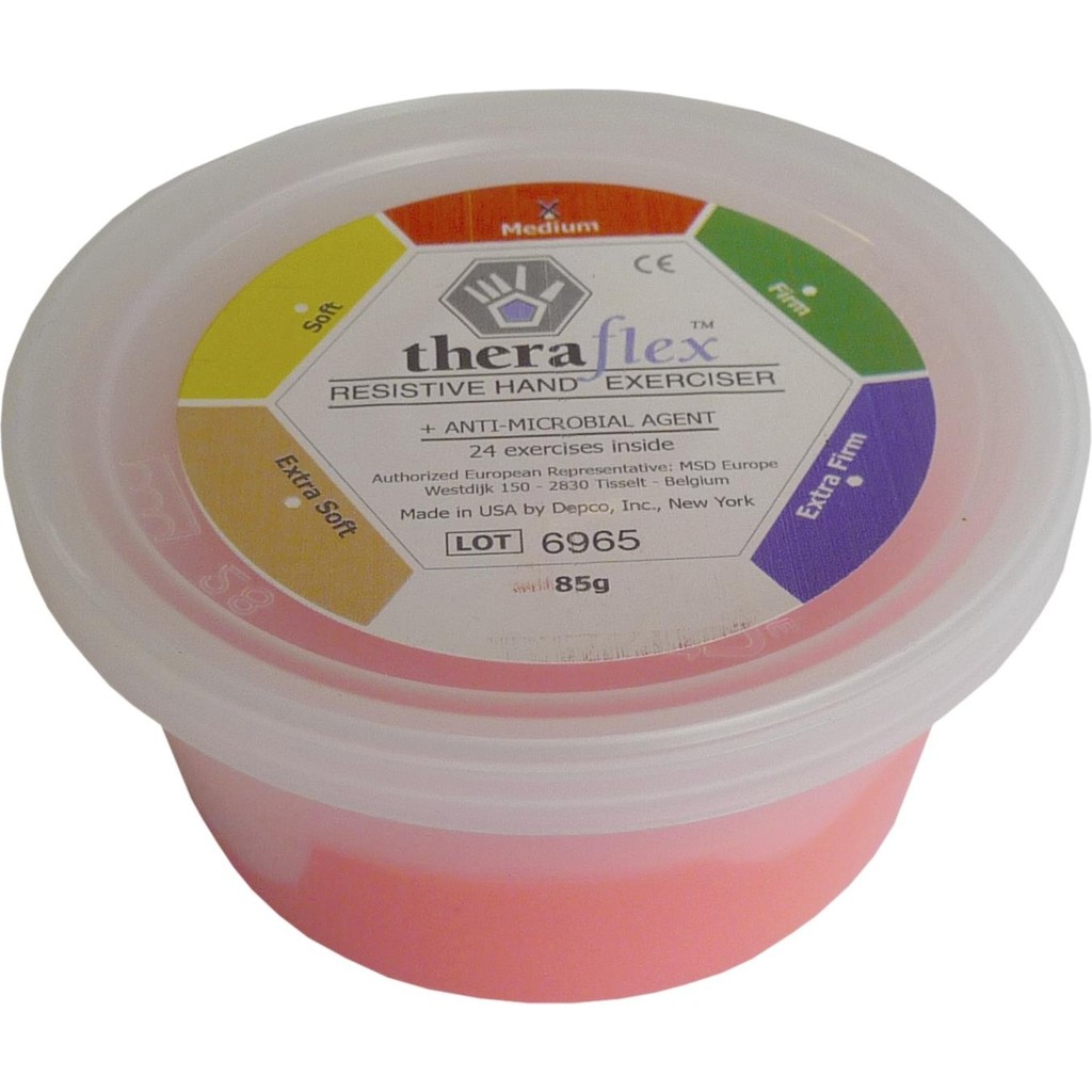 Moves Msd Theraflex Putty El Egzersiz Hamuru Kırmızı Renk (Orta) 85 gr Diğer Fiyatı