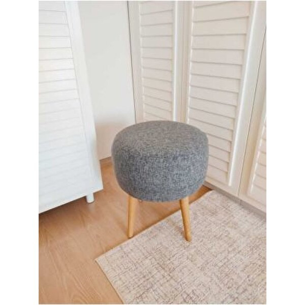 Movia Home Keten Gri Puf & Bench & Tabure Puf Fiyatı