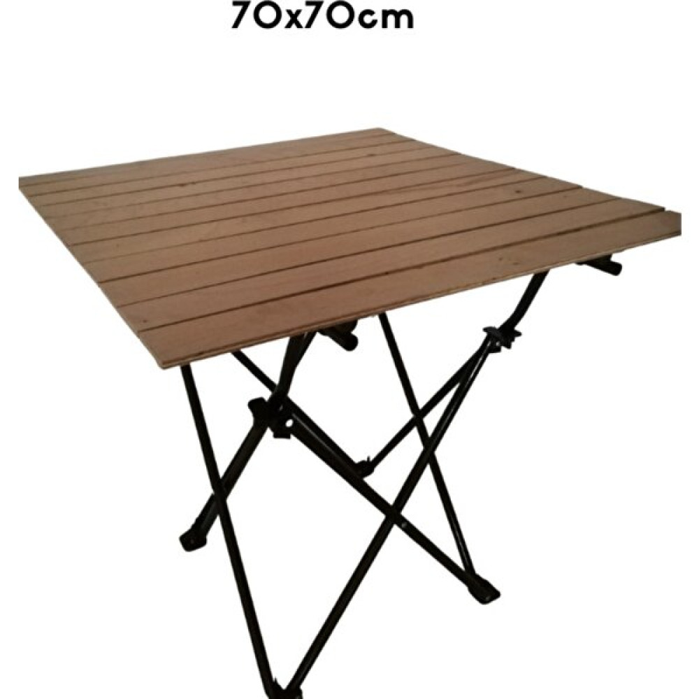 Mowicamp Ahşap Kamp Masası Balkon Masası Piknik Masası 70X70 cm Kamp & Piknik Masası Fiyatı