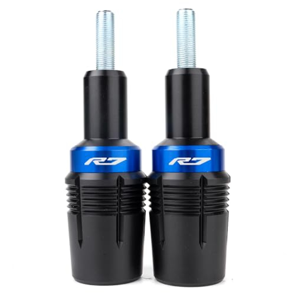 MOWOK Frame sliders For Yamaha R7 YZFR7 2021 2022 2023 2024 2025 Motorcycle Accessories Crash Protection pad Bobbins Pad Falling Protector Frame Sliders YZF-R7 (Blue)