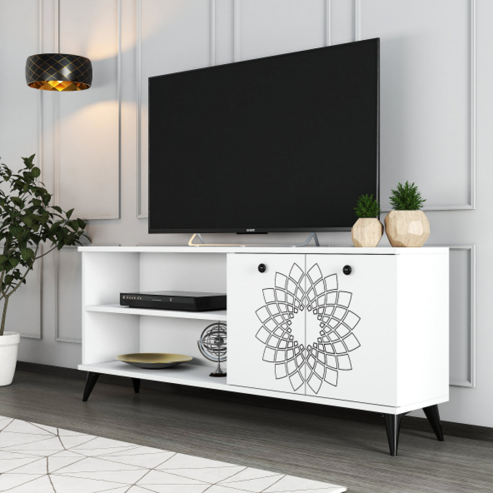 Moxen Mobilya Ty1 Desenli Rafli Tv Unitesi Tv Ünitesi / Sehpası Fiyatı