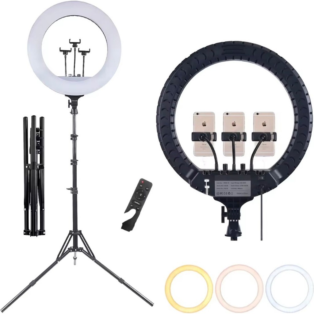 Moxti Ring Light LED Işık Halkası 21 Inç 54 cm Profesyonel Stüdyo Işığı ve 210 cm Monopod Güzellik Merkezi - Beyaz Diğer Fiyatı