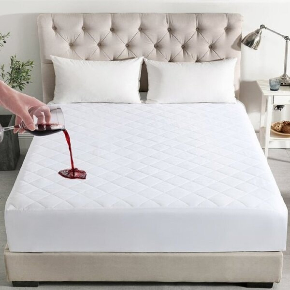 Moya Home Dört Mevsim Kapitone Fitted Su Sıvı Geçirmez Ful Kenar Bazalı Yatak Koruyucu Alez Kfsg- 9 Boy - Beyaz - 150 x 200 cm Alez / Yatak Koruyucu Fiyatı
