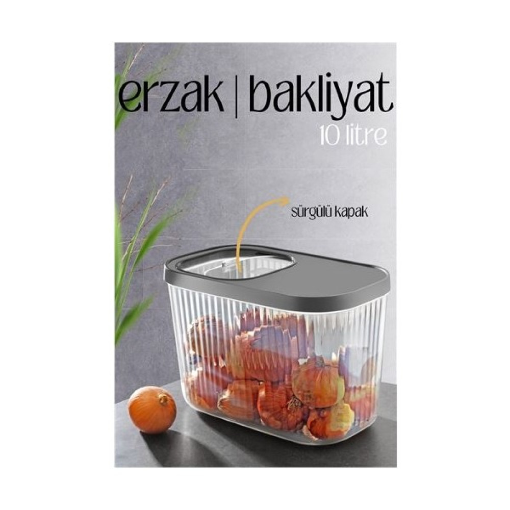 Moyka Bakliyat Kutusu Multibox Erzak Bakliyat Kutusu Sürgülü Kapak 10 Litre 718468 Saklama Kapları Fiyatı