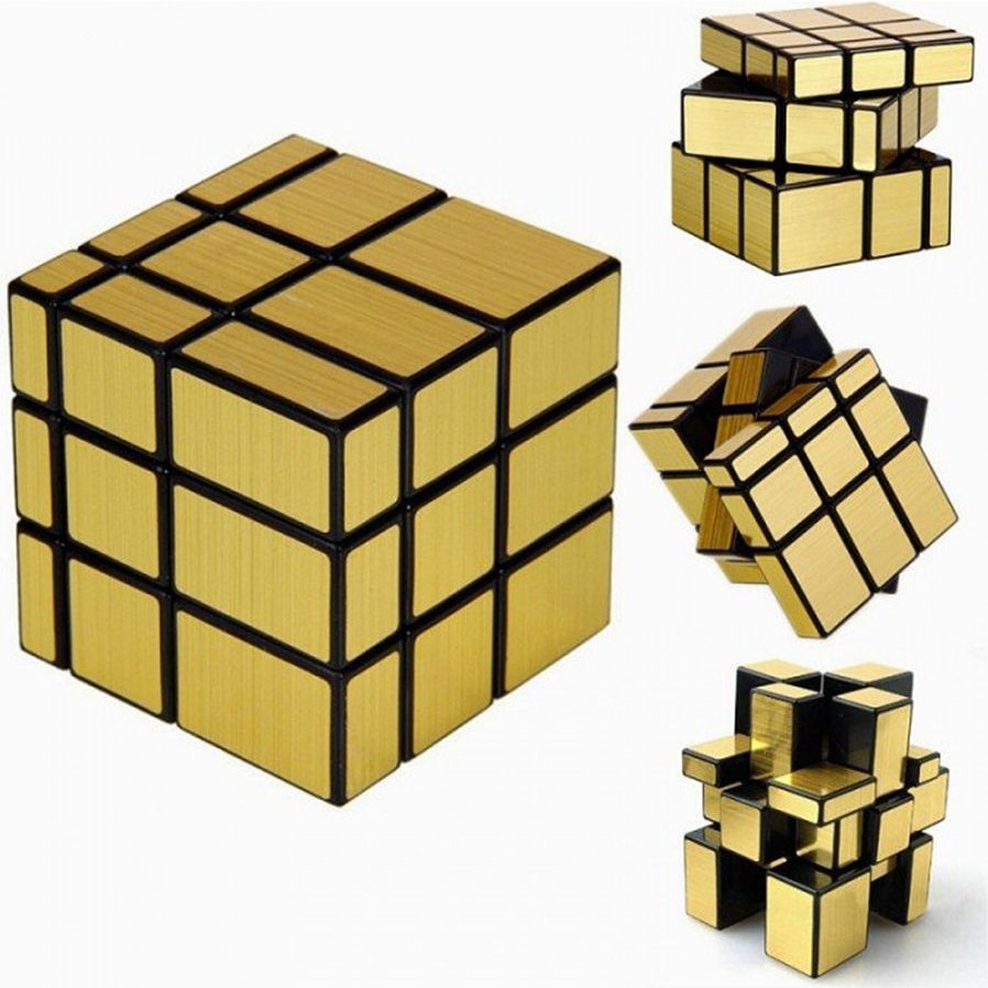 Moyu 3X3X3 Mirror Zeka Küpü Sihirli Zeka Küpü Gold Edition - Renkli Eğitici Oyuncak Fiyatı