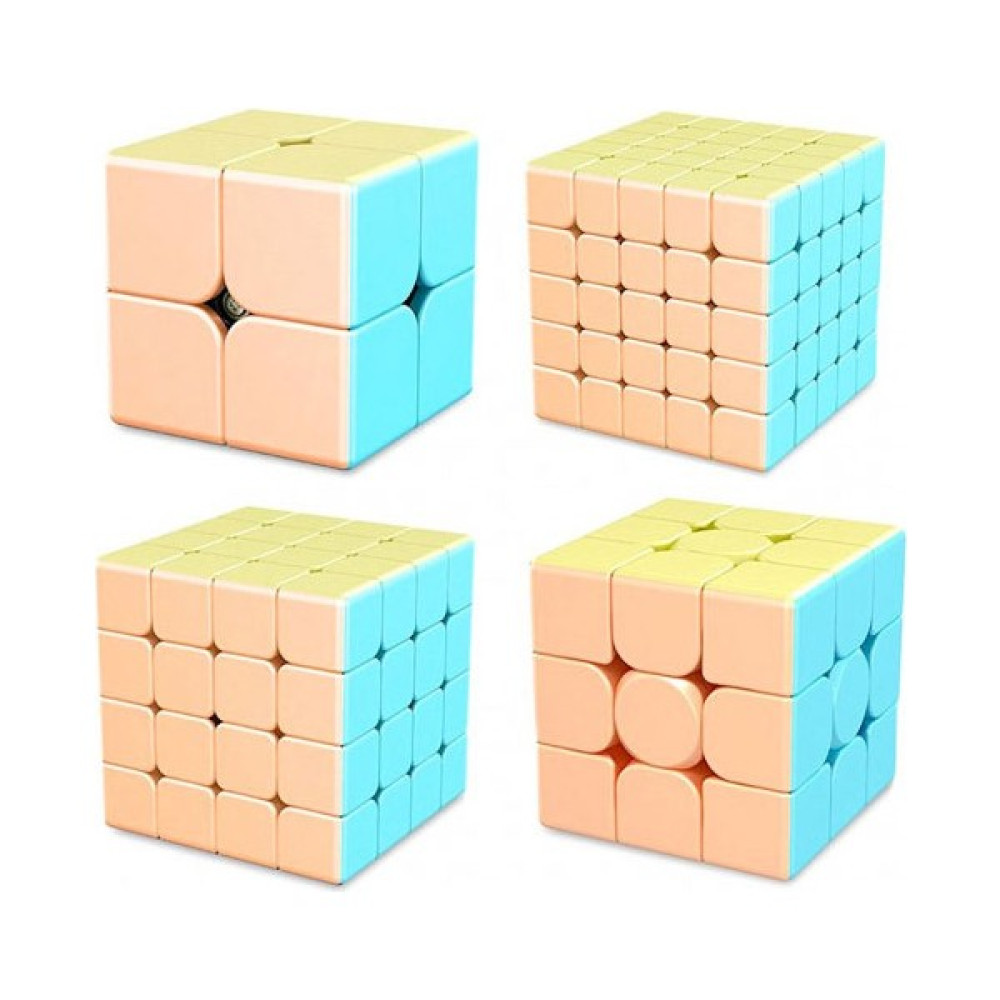 Moyu Macarons 2x2 & 3x3 & 4x4 & 5x5 Zeka Küpü Set MF9306 Eğitici Oyuncak Fiyatı