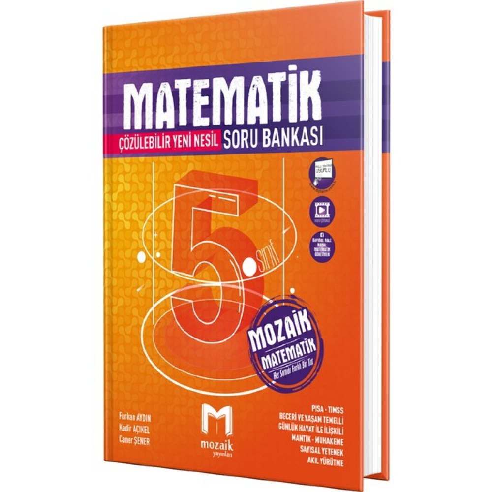Mozaik Yayınları 5. Sınıf Matematik Soru Bankası 2024 Tüm Dersler Fiyatı