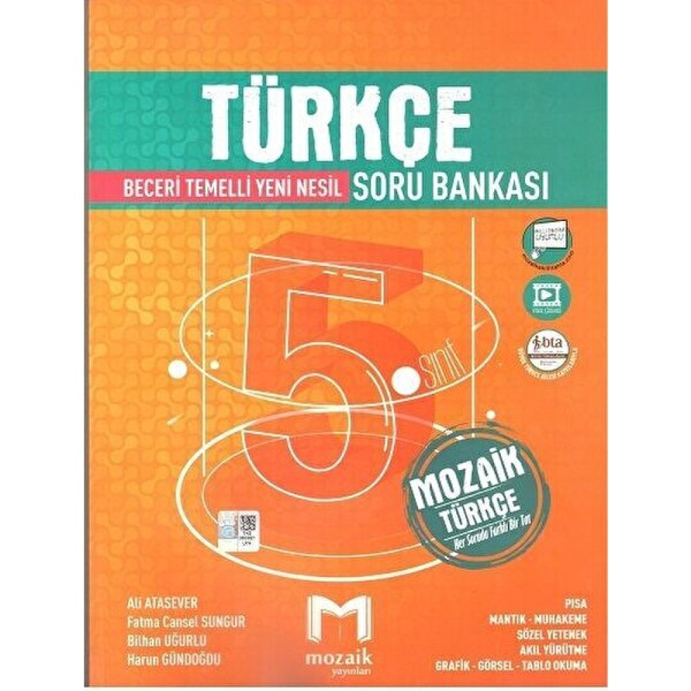 Mozaik Yayınları 5. Sınıf Türkçe Soru Bankası Temel Yeterlilik Testi (TYT) Fiyatı