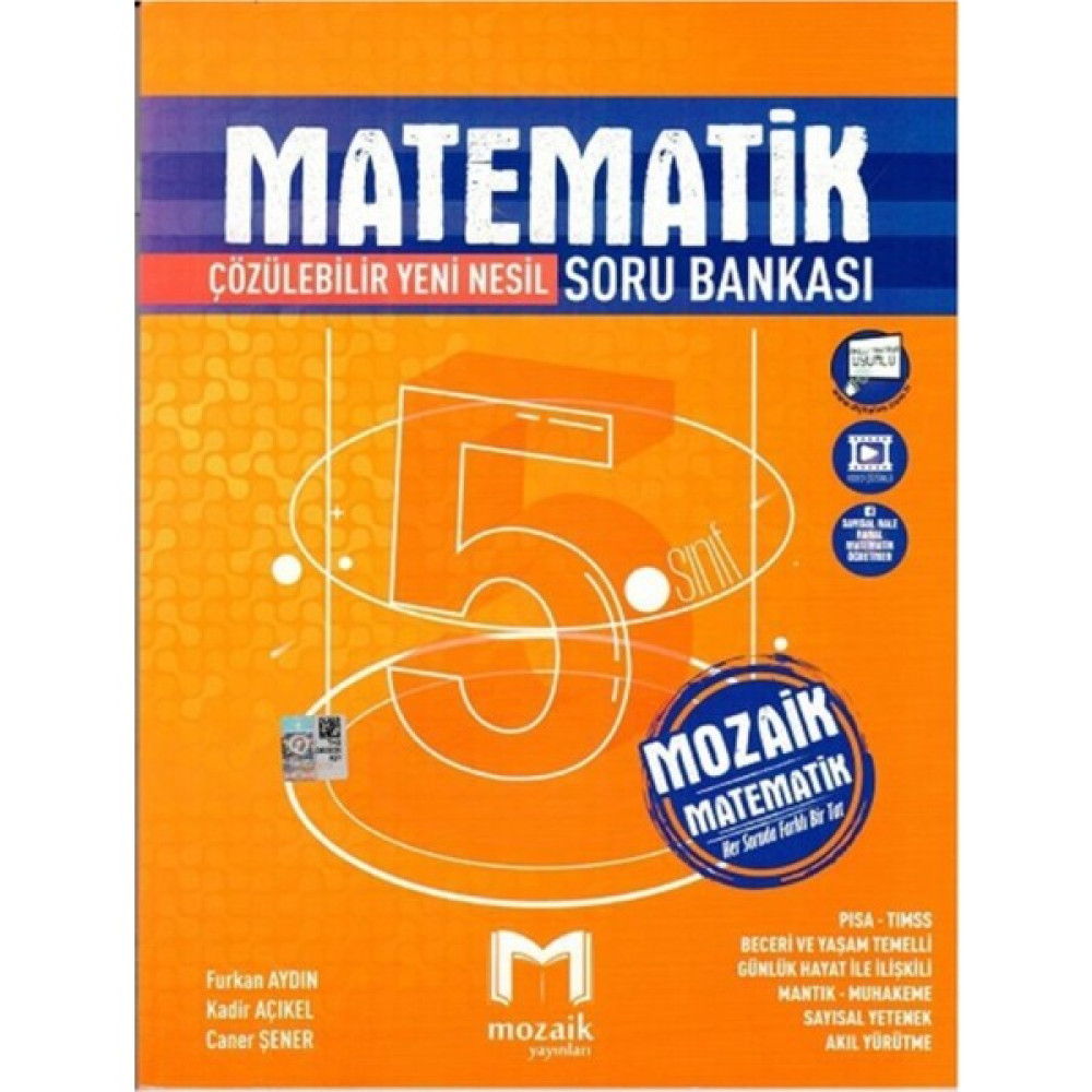 Mozaik Yayınları 5.sınıf Mozaik Soru Bankası Matematik - 2022 Kaynak Kitapları Fiyatı