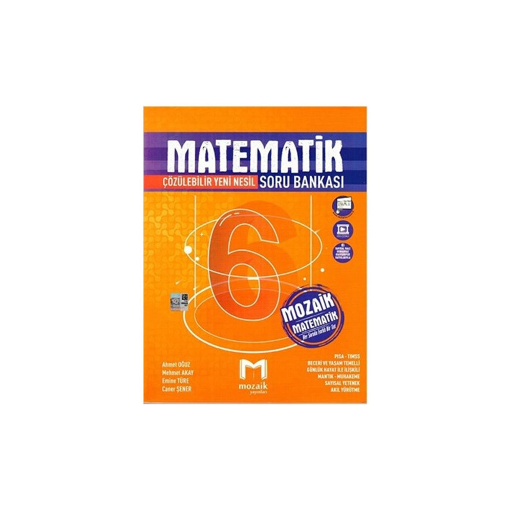 Mozaik Yayınları 6. Sınıf Matematik Soru Bankası Yardımcı Kitaplar Fiyatı