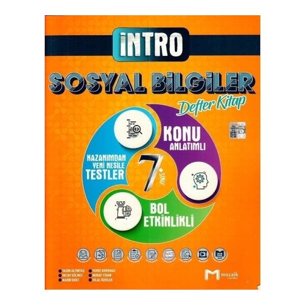 Mozaik Yayınları 7. Sınıf Sosyal Bilgiler Defter Kitap Sosyal Bilgiler Fiyatı