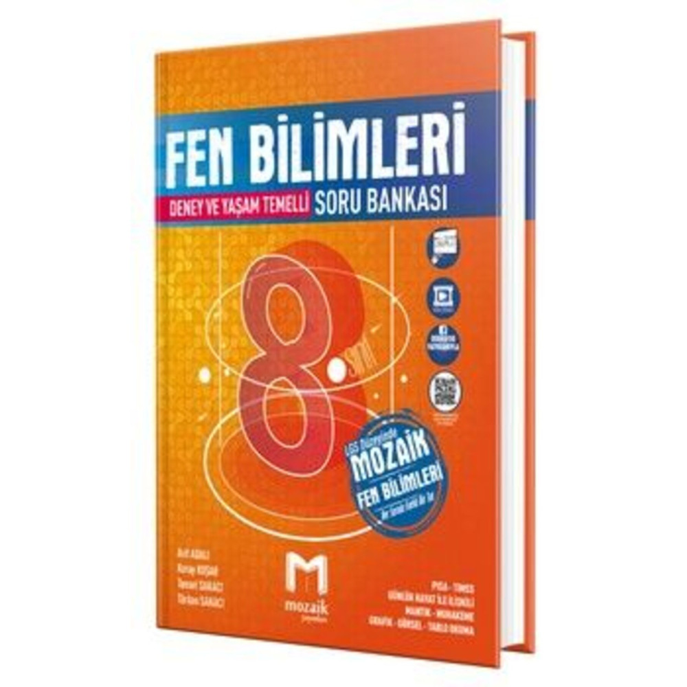 Mozaik Yayınları 8. Sınıf Fen Bilimleri Soru Bankası Yardımcı Kitaplar Fiyatı