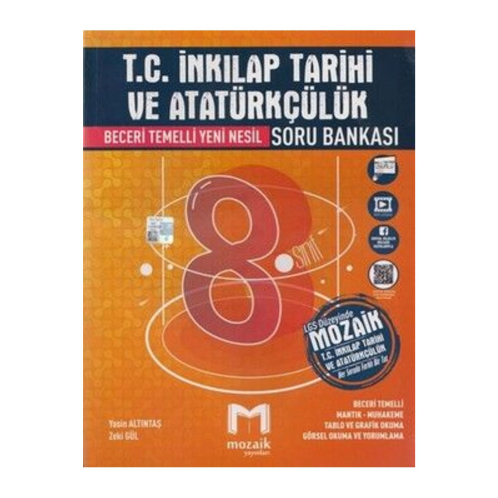Mozaik Yayınları 8. Sınıf Lgs T.c. Inkılap Tarihi Ve Atatürkçülük Soru Bankası Ders Sınav Kitapları Fiyatı