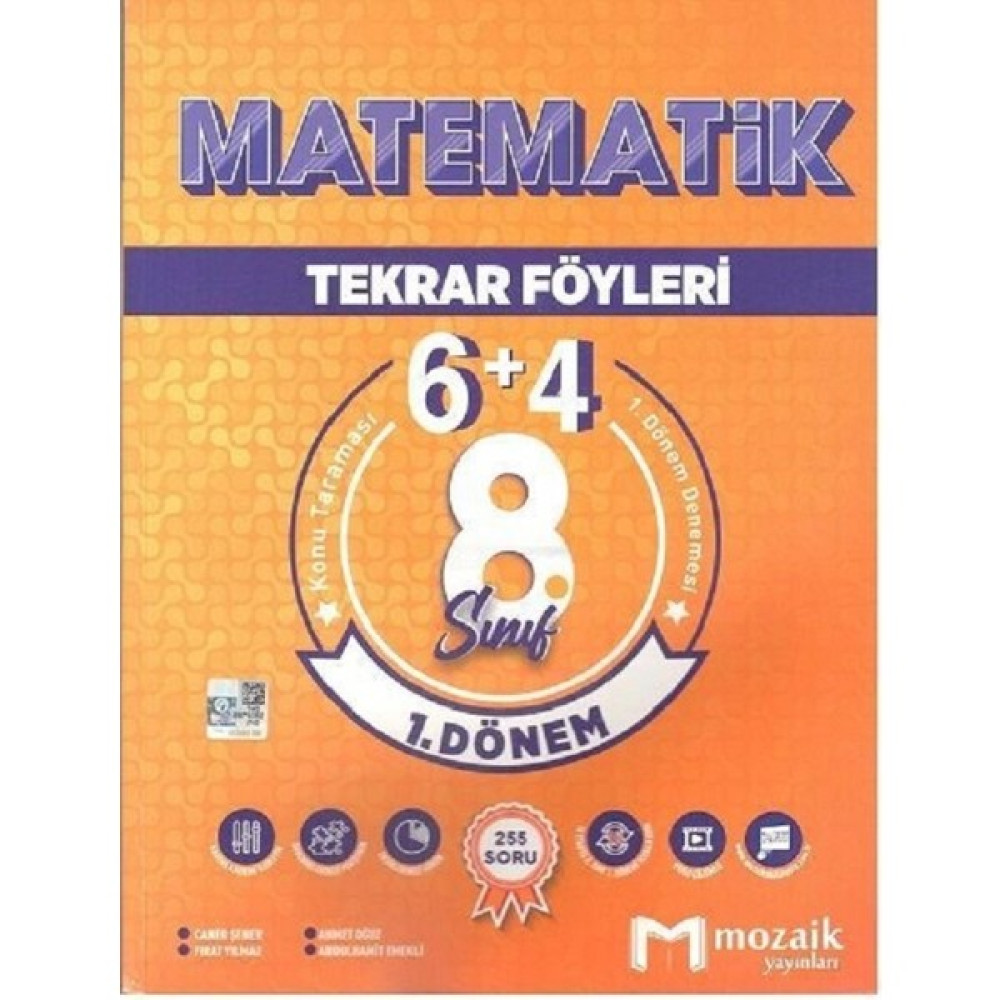 Mozaik Yayınları 8. Sınıf Matematik 6 + 1 Tekrar Föyleri Özel Baskı Matematik Fiyatı