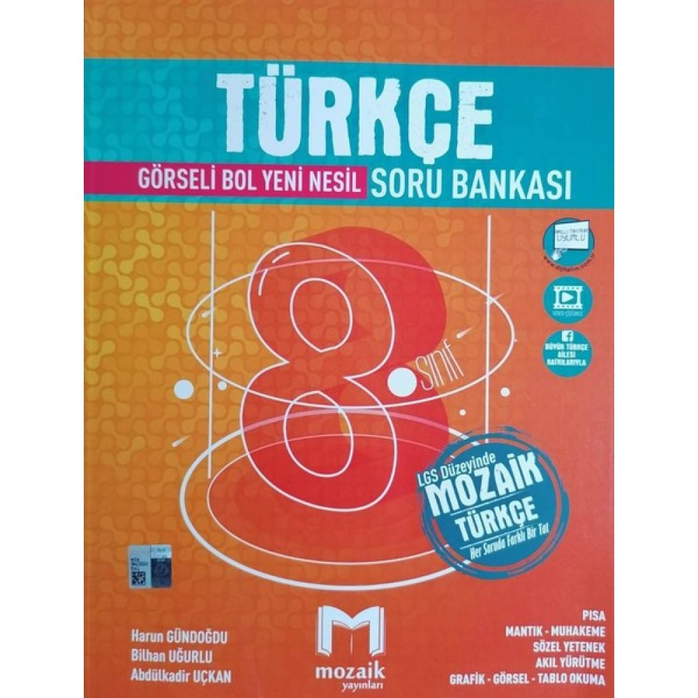Mozaik Yayınları 8.sınıf Lgs Türkçe Soru Bankası Ders Sınav Kitapları Fiyatı