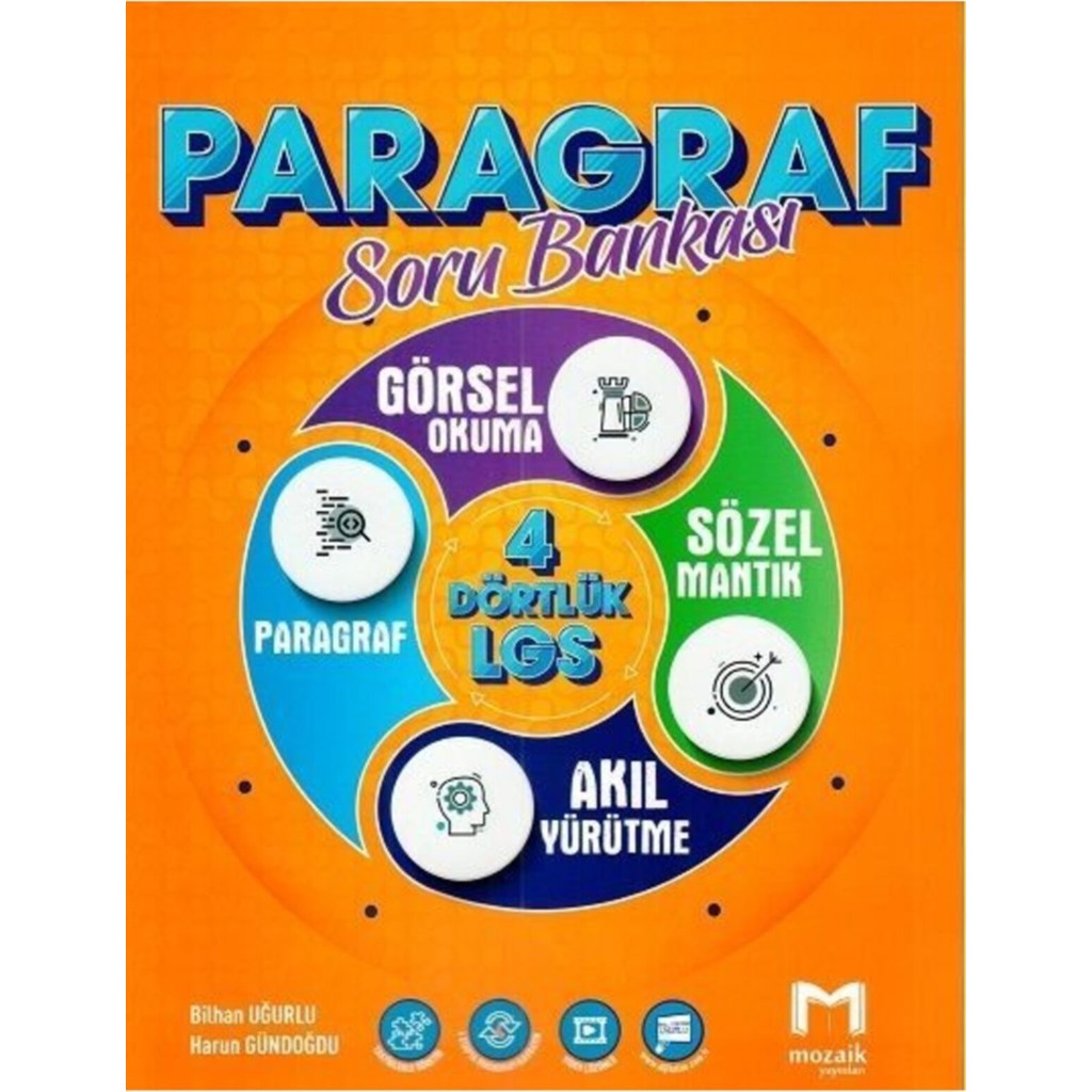 Mozaik Yayınları 8.Sınıf Soru Bankası Paragraf Türkçe Fiyatı