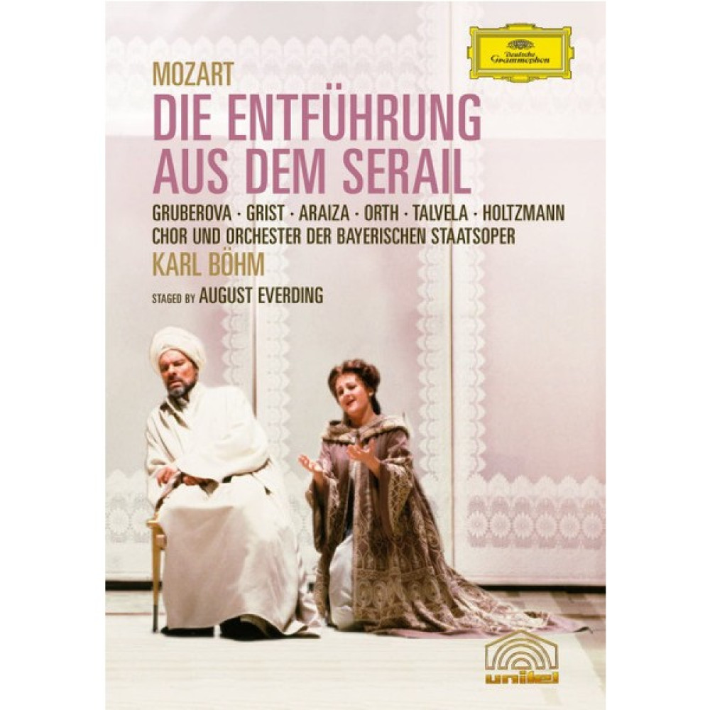 Mozart- Edita Gruberova, Reri Grist, Francisco Araiza, Norbert Orth, Martti Talvela, Thomas Holtzmann, Chor Der Bayerischen Staatsoper, Karl Böhm, August Everding – Die Entführung Aus Dem Serail DVD Oto Boyaları Fiyatı