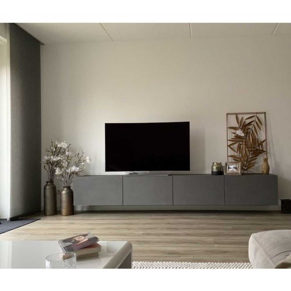 Mozide Tasarım Tv Ünitesi - Gri Tv Ünitesi / Sehpası Fiyatı