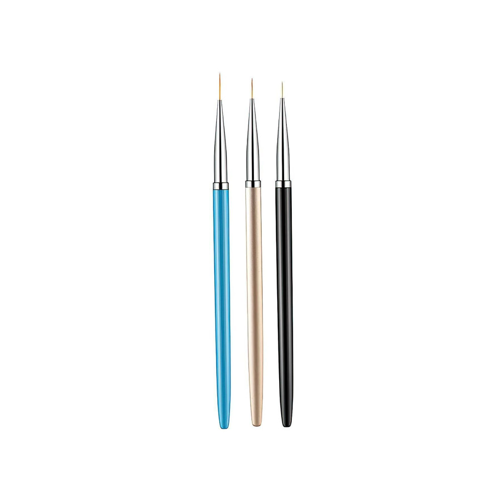 MOZIUR 3lü Nail Art Tırnak Desen Fırça Seti Makyaj Ürünleri Fiyatı