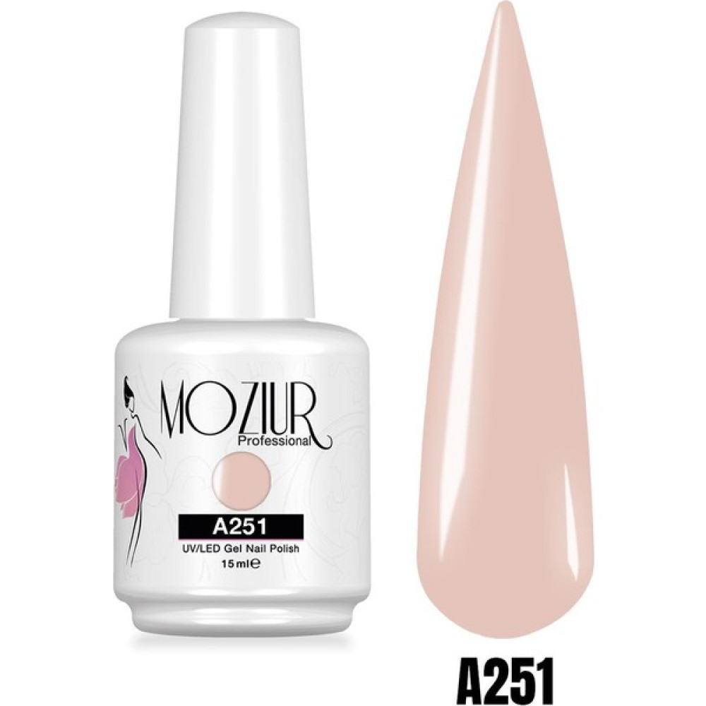 Mozıur Uv LED Kalıcı Oje 15ML - A251 Oje Fiyatı