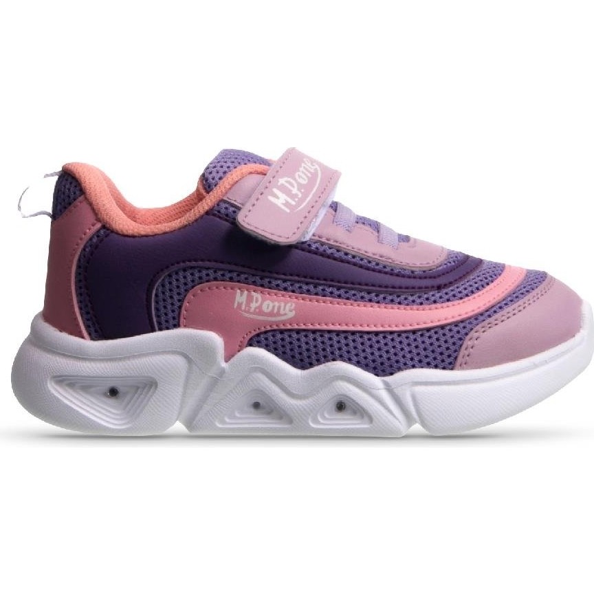M.P One Glowstep Çocuk Velcro Lila Sneaker Ayakkabılar ve Çantalar Fiyatı