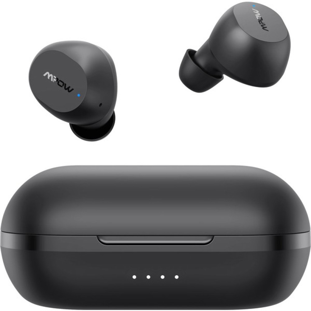 Mpow M12 İki Mikrofonlu IPX8 Tek/Çift Kullanım Bluetooth Kulaklık 25 Saat Müzik Siyah Kulak Üstü Kulaklık Fiyatı