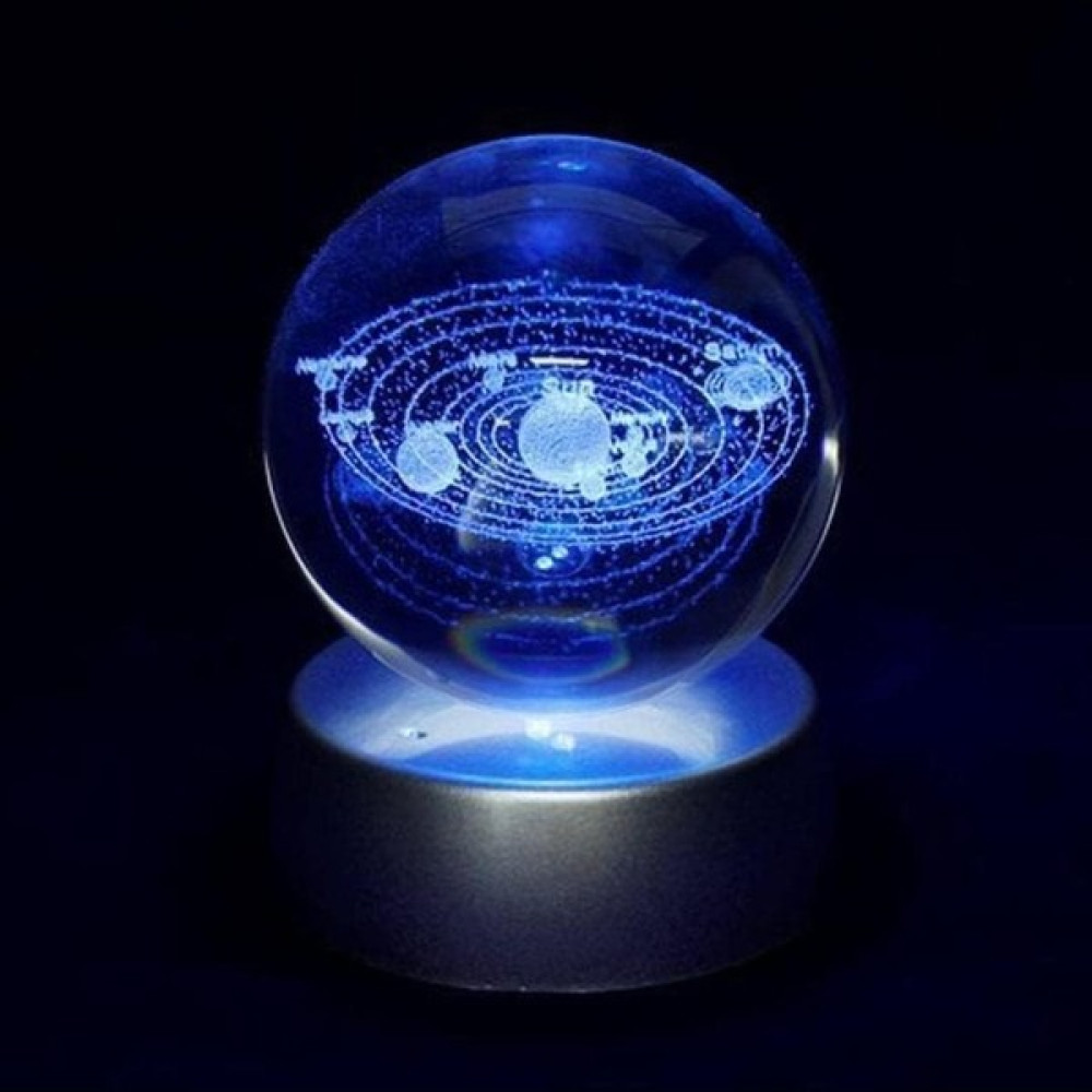 Mr 3D Işıklı Gezegen Cam Küre Dekoratif Hediyelik Harita & Küre Fiyatı