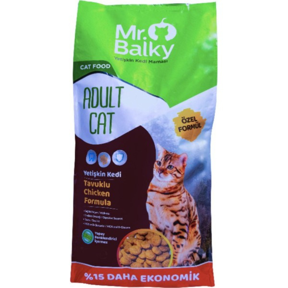 Mr. Balky Açık Tavuklu Yetişkin Kedi Maması 1 kg Türkiyenin Ilk Gdo Suz Maması Evcil Hayvan Ürünleri Fiyatı