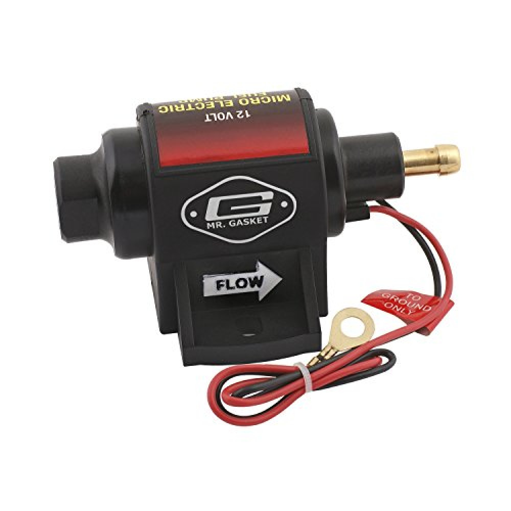 Mr. Gasket 42S Electric Fuel Pump , Black