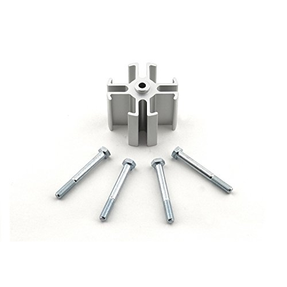 Mr Gasket Fan Spacer Kit 2" Gm/Ford, Silver