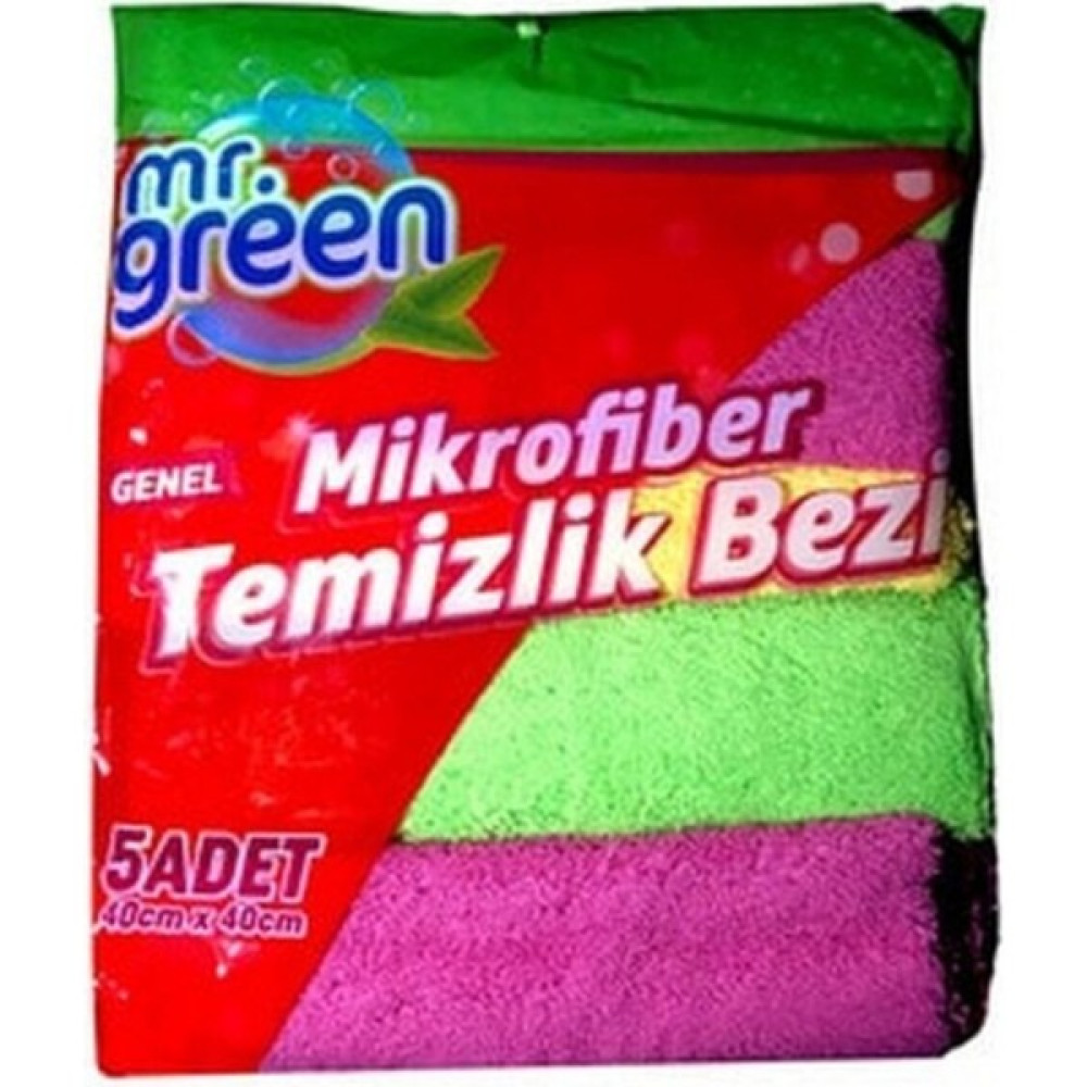 Mr Green Temizlik Bezi Mr.green Mikrofiber Temizlik Bezi ( 5 Adet Oto Boyaları Fiyatı