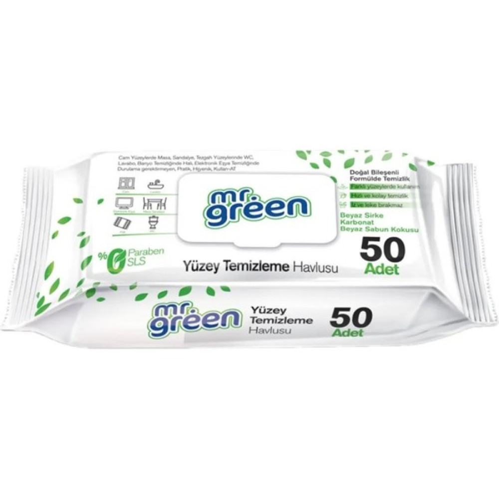 Mr Green Yüzey Temizlik Havlusu 50 Yaprak 4 Adet Oto Boyaları Fiyatı