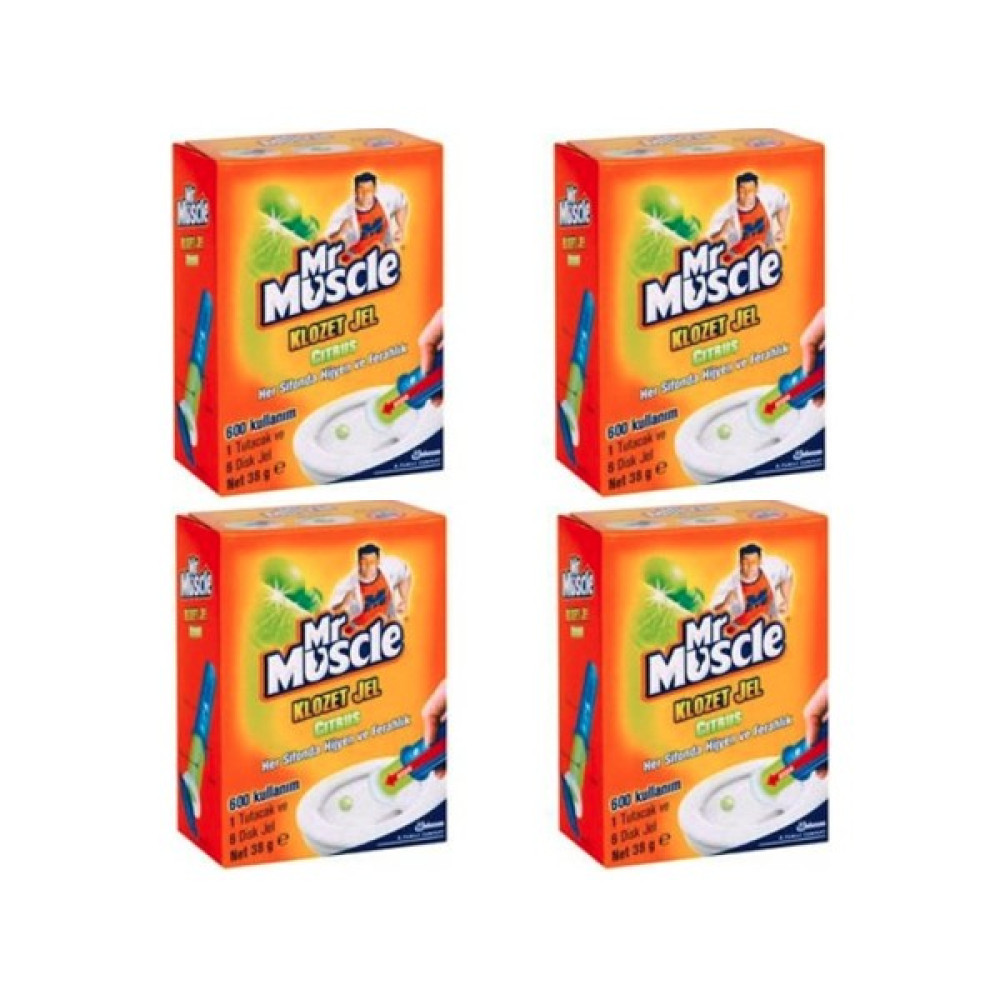 Mr. Muscle Klozet Jel - 4 Adet Temizlik Malzemeleri Fiyatı