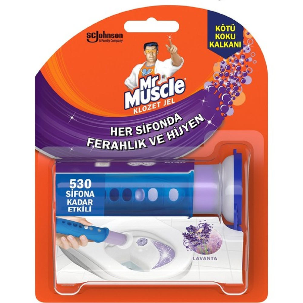 Mr. Muscle Klozet Jel Blok, Tuvalet Temizleyici, Lavanta, 36G Temizlik Malzemeleri Fiyatı